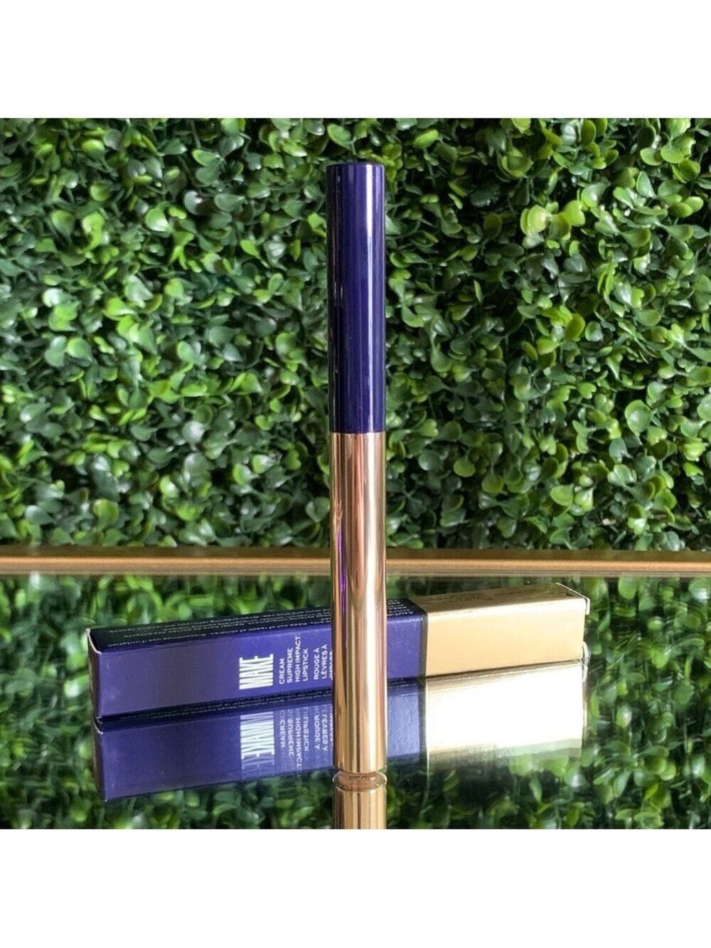 MAKE Beauty RED ROCK Cream Supreme Lipstick | NEW | Refillable | High Impact